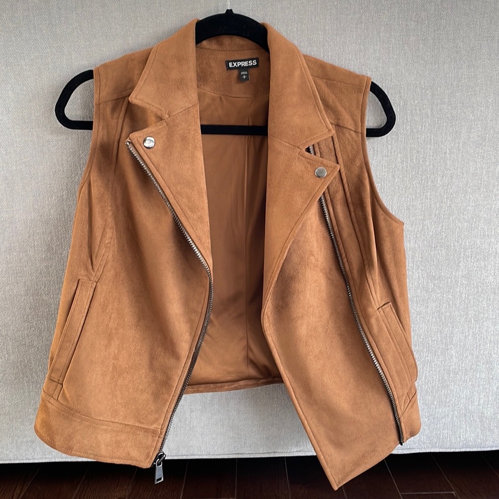 Express Suede Vest
